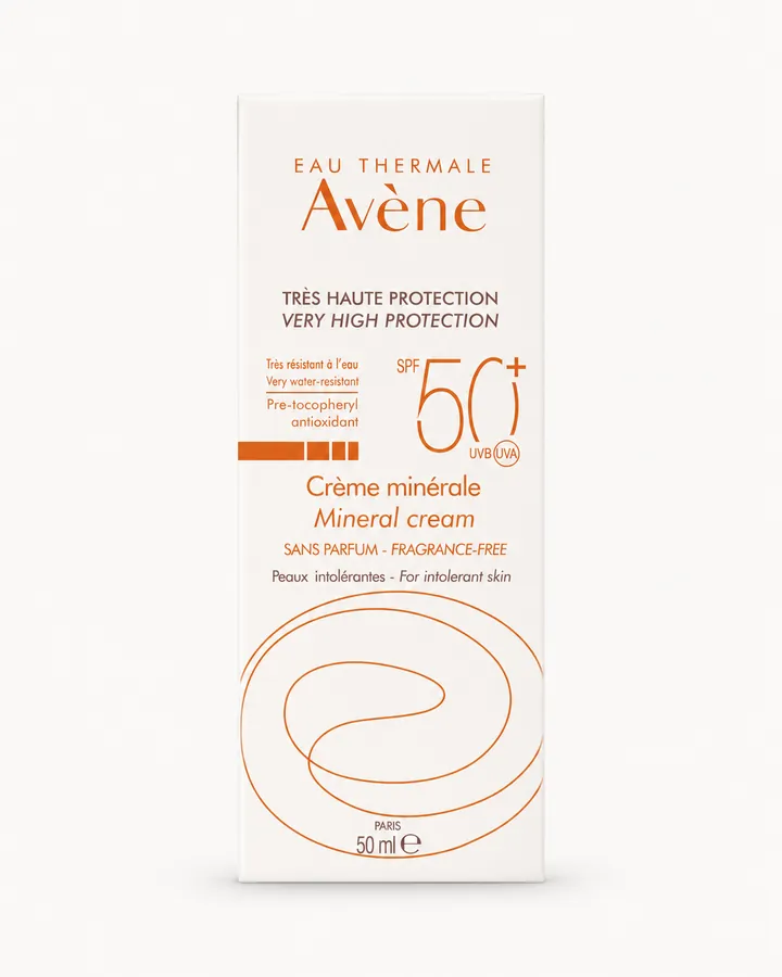 Crème minérale SPF50+ sans parfum